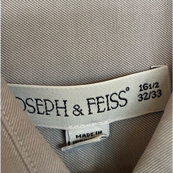 Joseph & Feiss Dress Button Down Shirts Pink, Gray, Yellow lot of 3 Size M - Picture 3 of 4